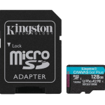 Karta pamięci microSD Canvas Select Plus 128GB UHS-I Class 10 + adapter Kingston