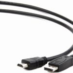 Kabel GEMBIRD CC-DP-HDMI-6 (DisplayPort M - HDMI M; 1,8m; kolor czarny)