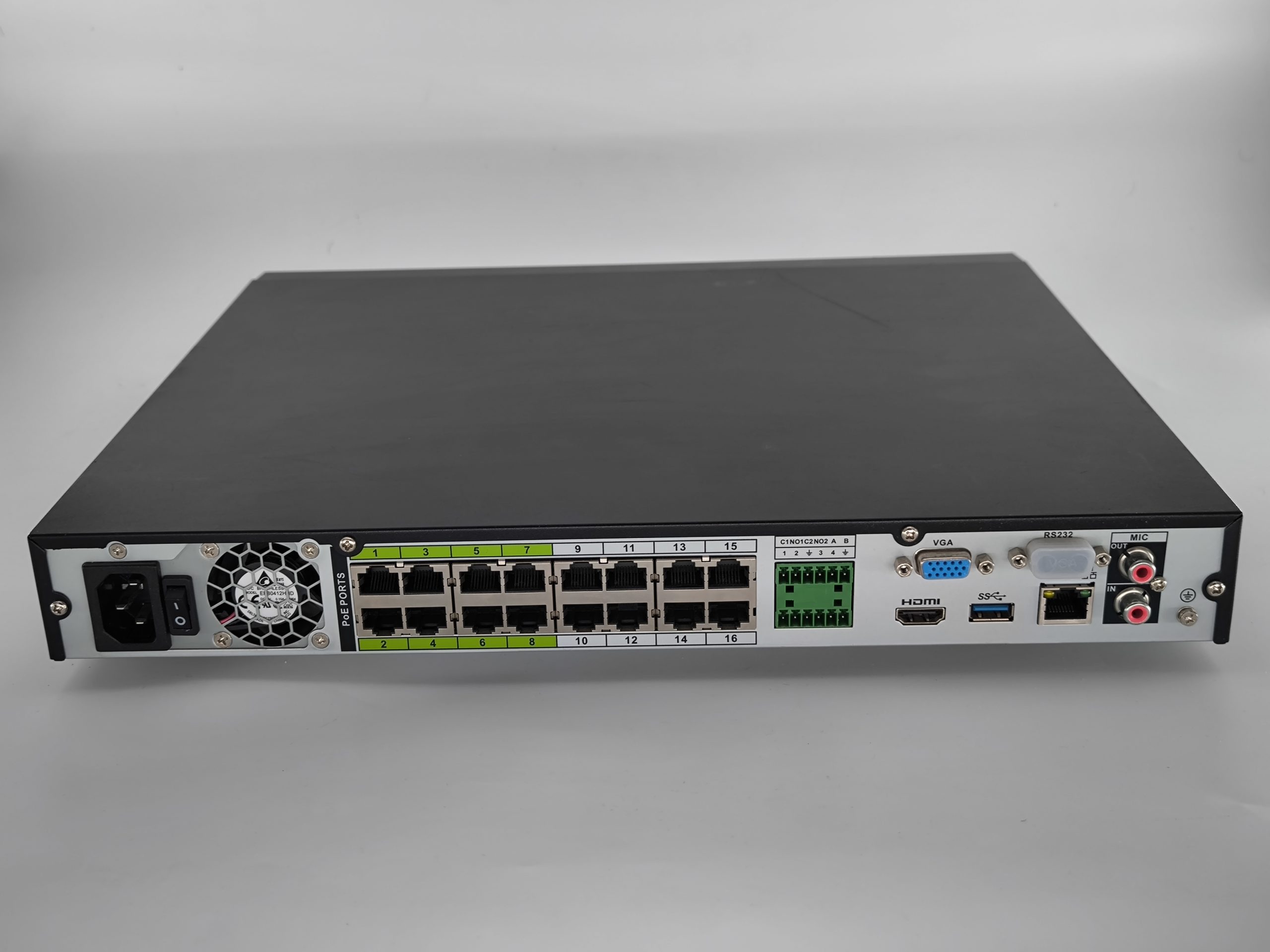 UŻYWANY BCS-NVR1602-4K-P-AI Rejestrator IP 16-kanałowy, do 16Mpx, 2x HDD, PoE, AI BCS LINE - obrazek 2