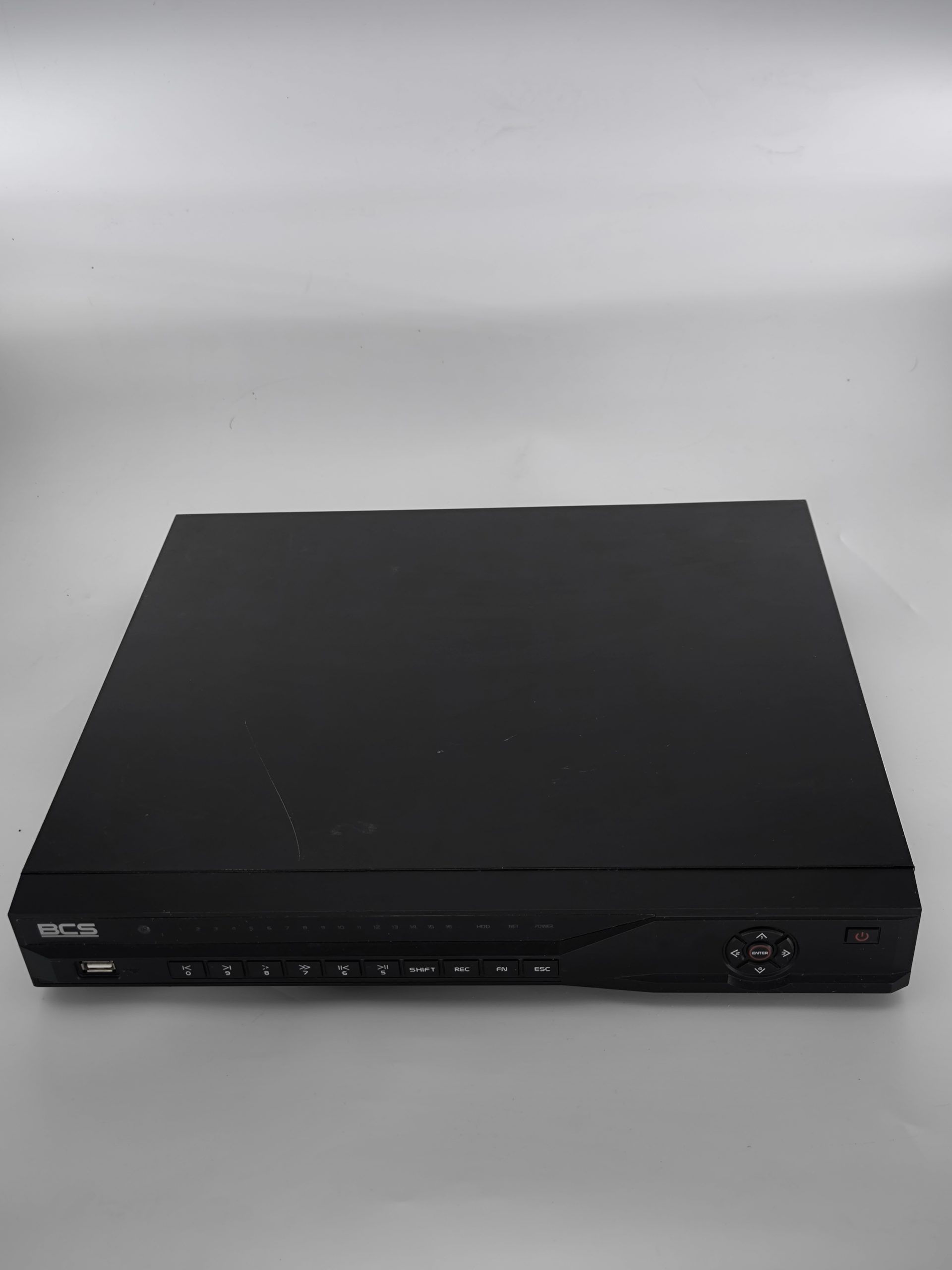 UŻYWANY BCS-NVR1602-4K-P-AI Rejestrator IP 16-kanałowy, do 16Mpx, 2x HDD, PoE, AI BCS LINE