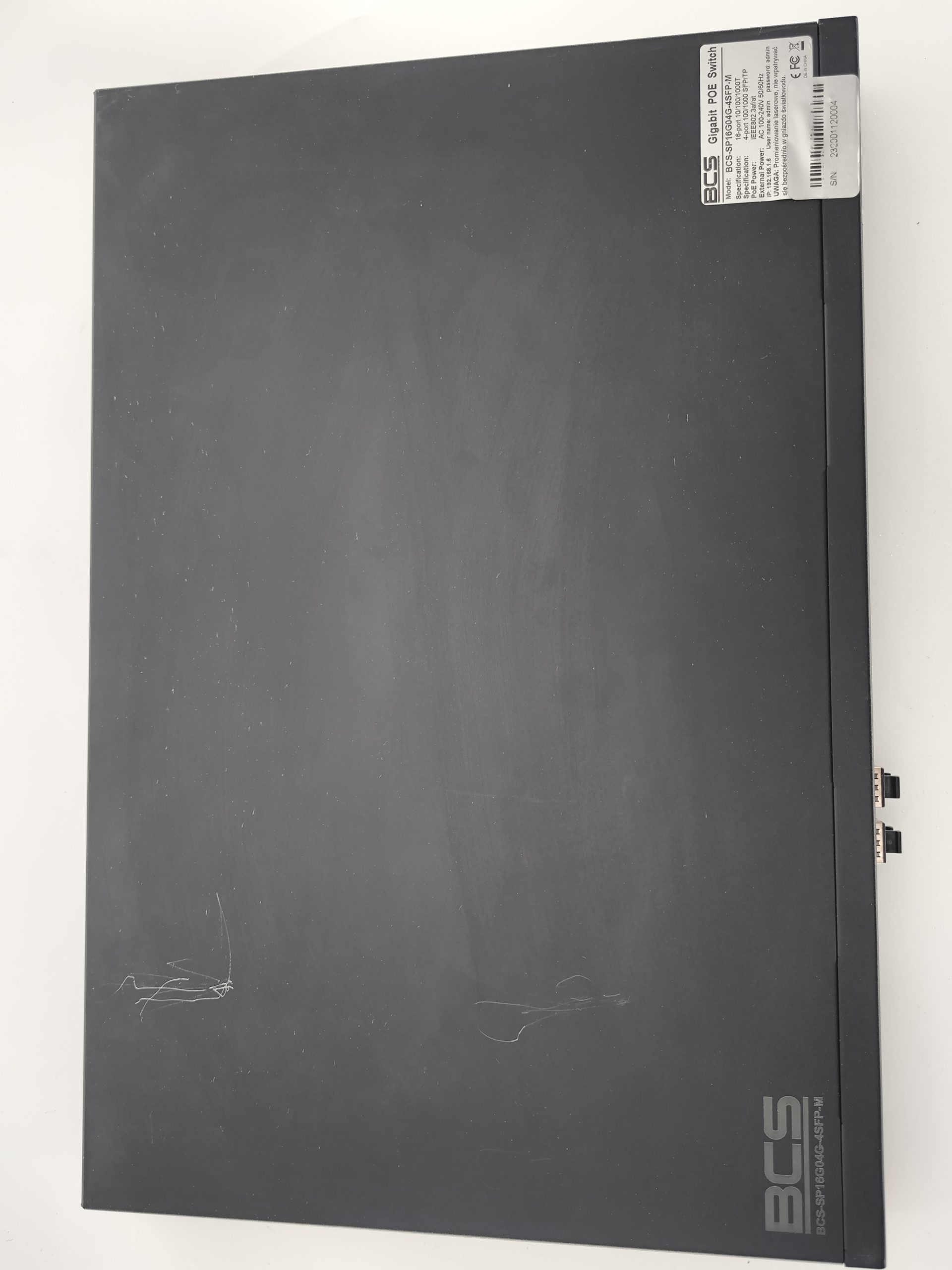 UŻYWANE BCS-SP16G04G-4SFP-M