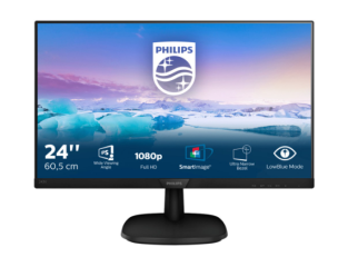 Monitor 243V7QJABF/00 23,8"; FullHD; DisplayPort, HDMI, VGA