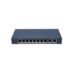 DS-3E1310HP-EI(B) Switch FE PoE 8x PoE 2xUpLink 2 HPoE budget 110W