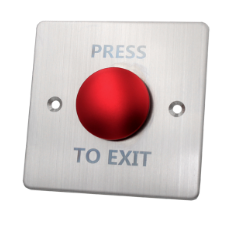 YPW13DK-R Przycisk wyjścia podtynkowy, kwadratowy, grzybkowy