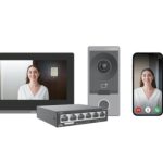 KIT/201S/372S/NSW2020 Zestaw wideodomofonowy IP Wi-Fi Uniview
