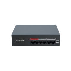 DS-XS06-P Switch PoE 4x PoE, 2x UPLINK niezarządzalny 35W