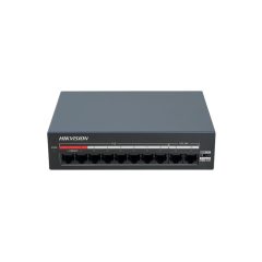 DS-XS10-P Switch 8x PoE, 2x UPLINK, niezarządzalny, 60W