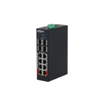 HS4412-8ET-120 12-portowy przełącznik zarządzalny 8-port PoE