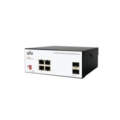 ISW2000-4T2GP-POE-IN Switch 4xPoE 2x SFP przemysłowy niezarzadzalny 75W