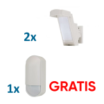 ZZ-2x-HX-40DAM(C)+FLX-S-DT-X5 2 czujki HX-40DAM(C) + czujka FLX-S-DT-X5 GRATIS