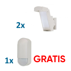 ZZ-2x-HX-40DAM(C)+FLX-S-DT-X5 2 czujki HX-40DAM(C) + czujka FLX-S-DT-X5 GRATIS