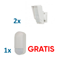 ZZ-2x-HX-80N(C)+FLX-S-ST 2 czujki HX-80N(C) + czujka FLX-S-ST GRATIS