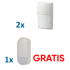 ZZ-2x-LX-402(C)+FLX-S-ST 2 czujki LX-402(C) + czujka FLX-S-ST GRATIS