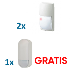ZZ-2x-LX-802N(C)+FLX-S-ST 2 czujki LX-802N(C) + czujka FLX-S-ST GRATIS