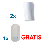 ZZ-2x-QXI-DT-X5+FLX-S-DT-X5 2 czujki QXI-DT-X5 + czujka FLX-S-DT-X5 GRATIS