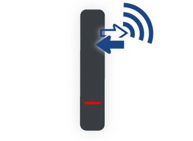 EvoDOOR NX GY Bezprzewodowy czujnik magnetyczny kontaktron EvoLINK