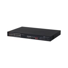 S3218-16ET-135(PROMO) Switch 18 portowy 16xPoE 100Mbps 2x Uplink combo