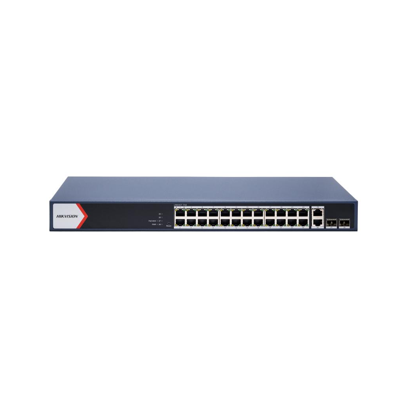 DS-3E1528P-EI/M 24-portowy gigabitowy inteligentny przełącznik POE