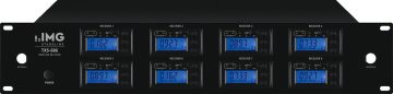TXS-686 8-kanałowy odbiornik bezprzewodowy UHF