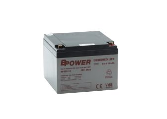 BPS26-12 Akumulator AGM VRLA 12 V 26 Ah BPOWER