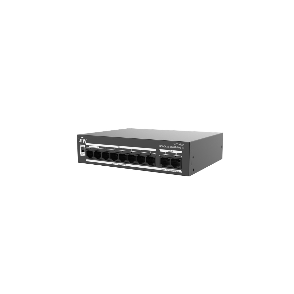 NSW2020-8T2GT-POE-IN Switch PoE Uniview