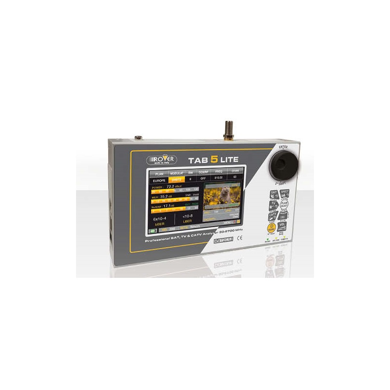 ROVER TAB 5 Lite Miernik DVB-T, DVB-C/C2