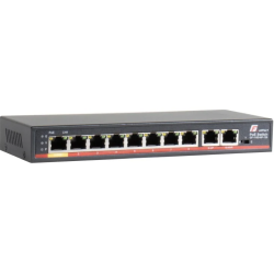 SWITCH POE GETFORT 8FE x POE + 2FE UPLINK 120W POE+