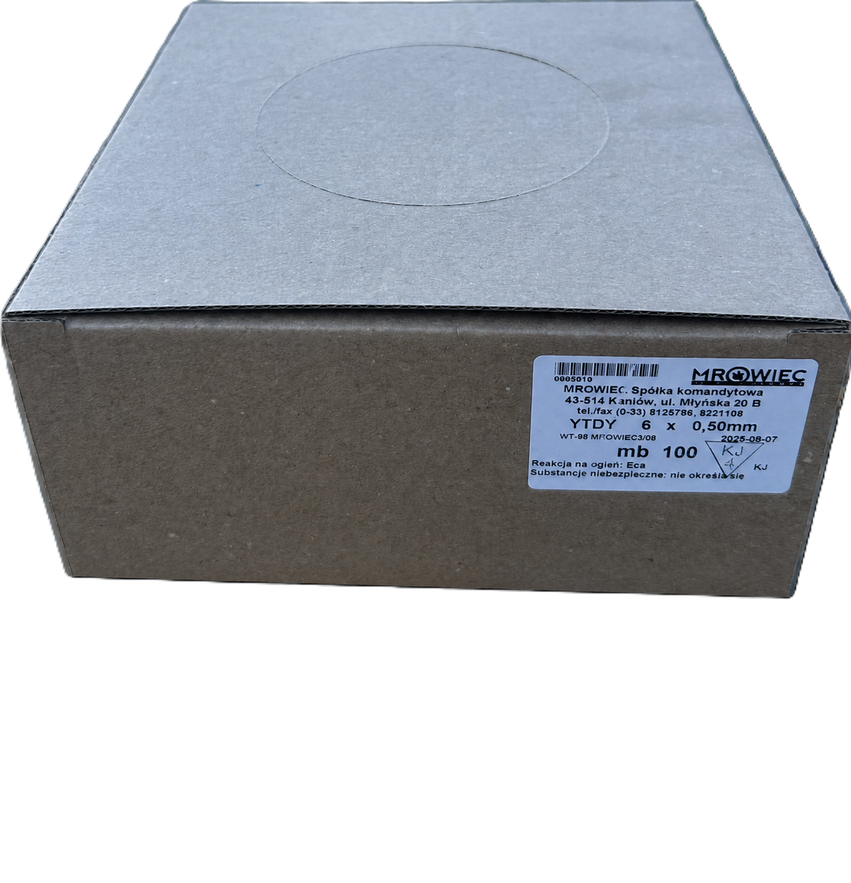 YTDY 8x05 Kabel wielożyłowy, YTDY 8x05, 100m