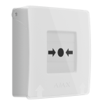 Manual Call Point WHITE Bezprzewodowy, resetowalny ROP
